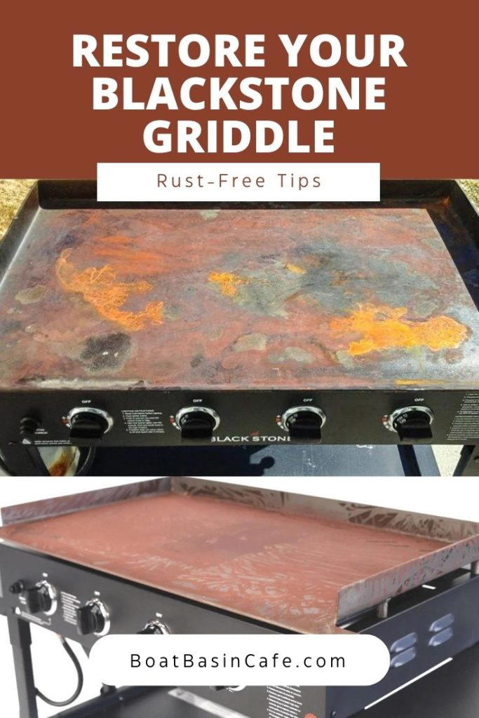 Blackstone griddle clearance rusting