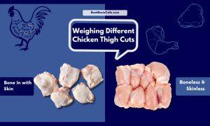 how much does a chicken thigh weigh