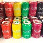 bubly sparkling water cans