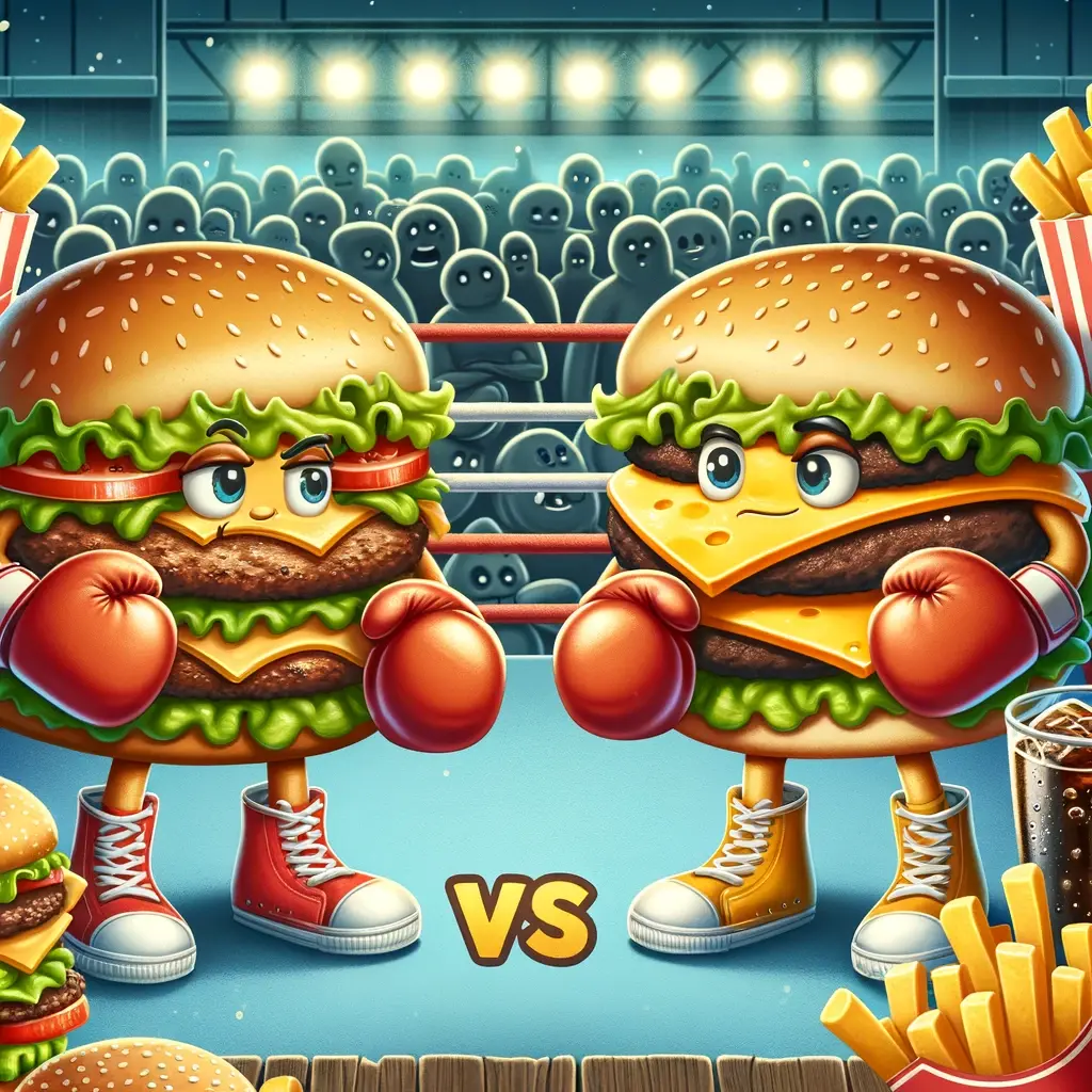 Hamburger and Cheeseburger: What’s the difference?